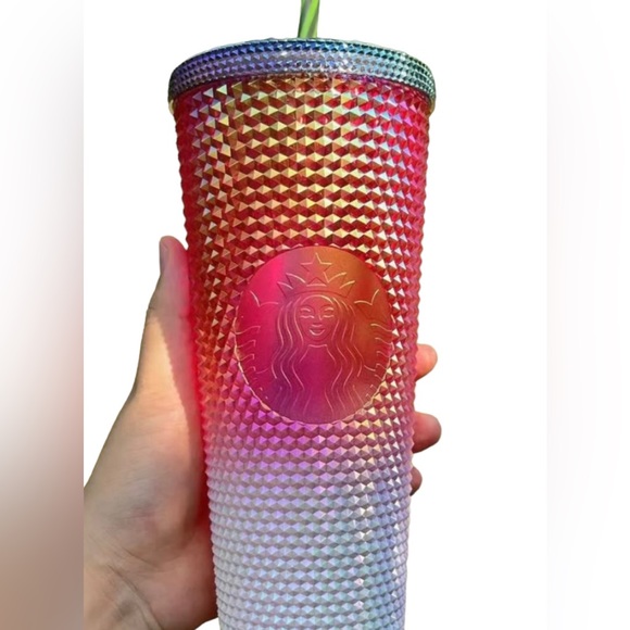 Starbucks Dragon Fruit Studded Tumbler Cup Ombre Venti Philippine Overseas 2023 - Picture 3 of 8